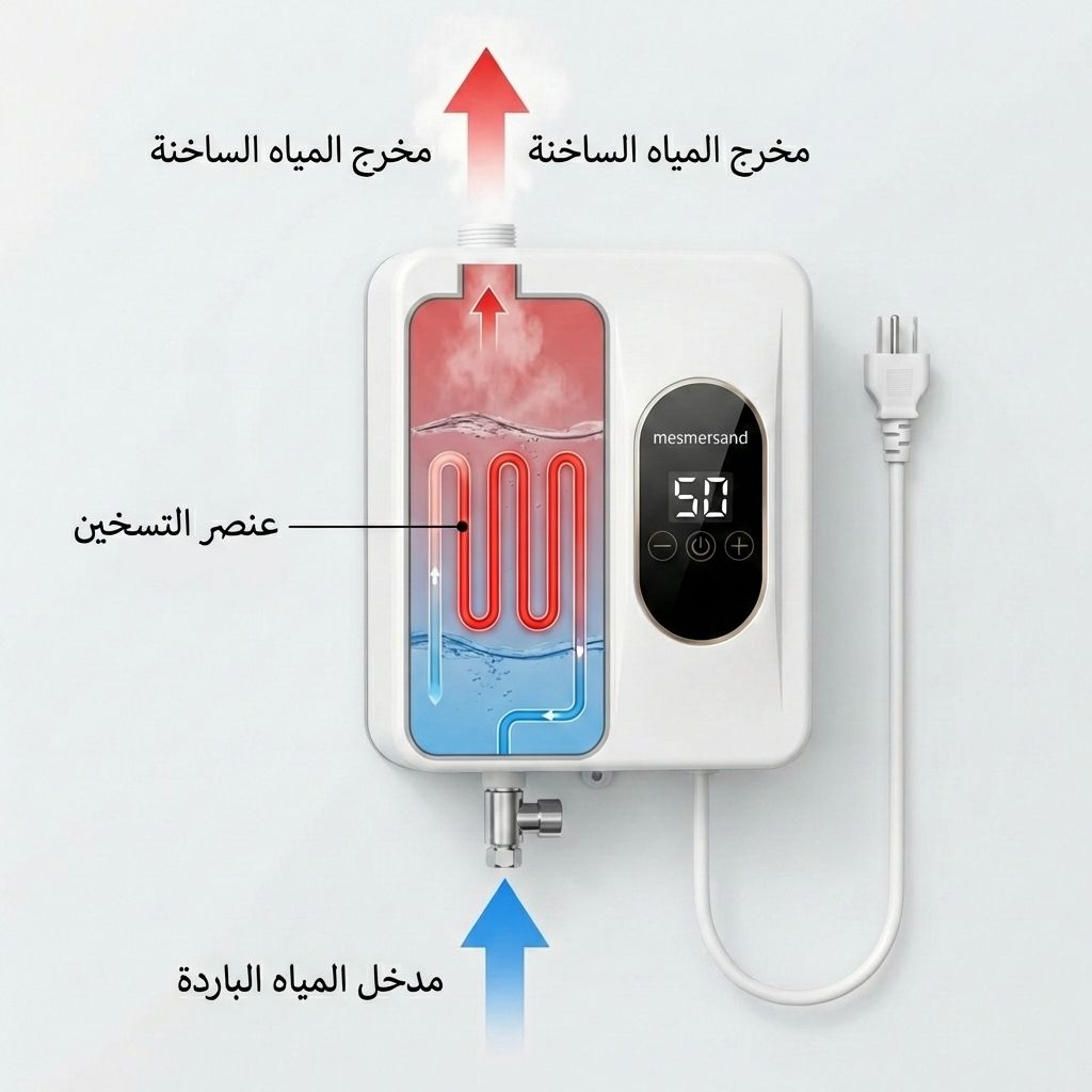 تفاصيل السخان الفوري
